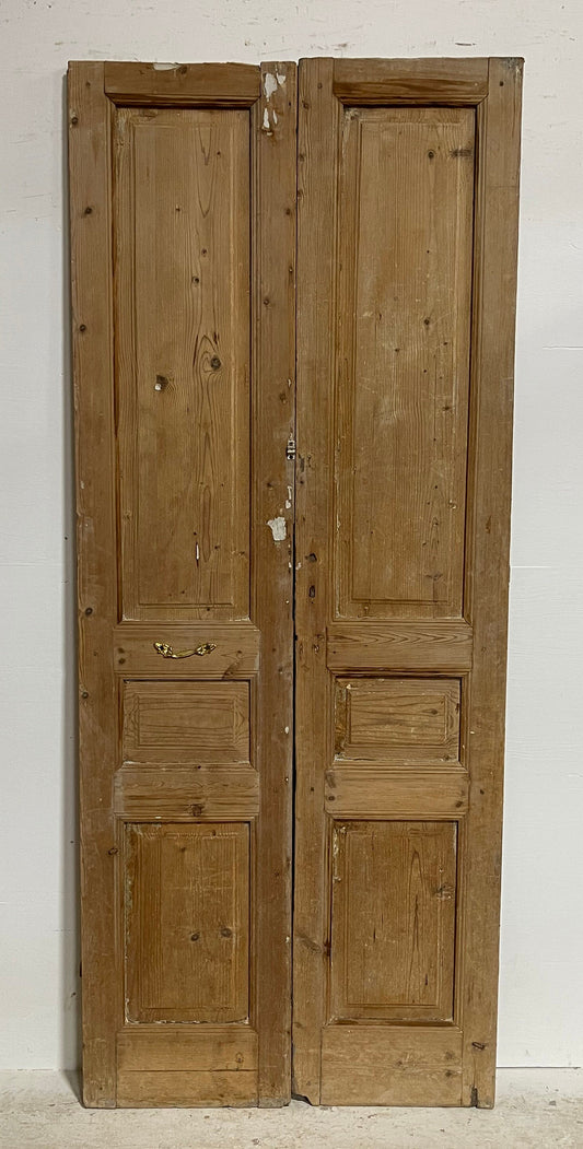 Antique French panel doors (90x37.25) H0063(B)s