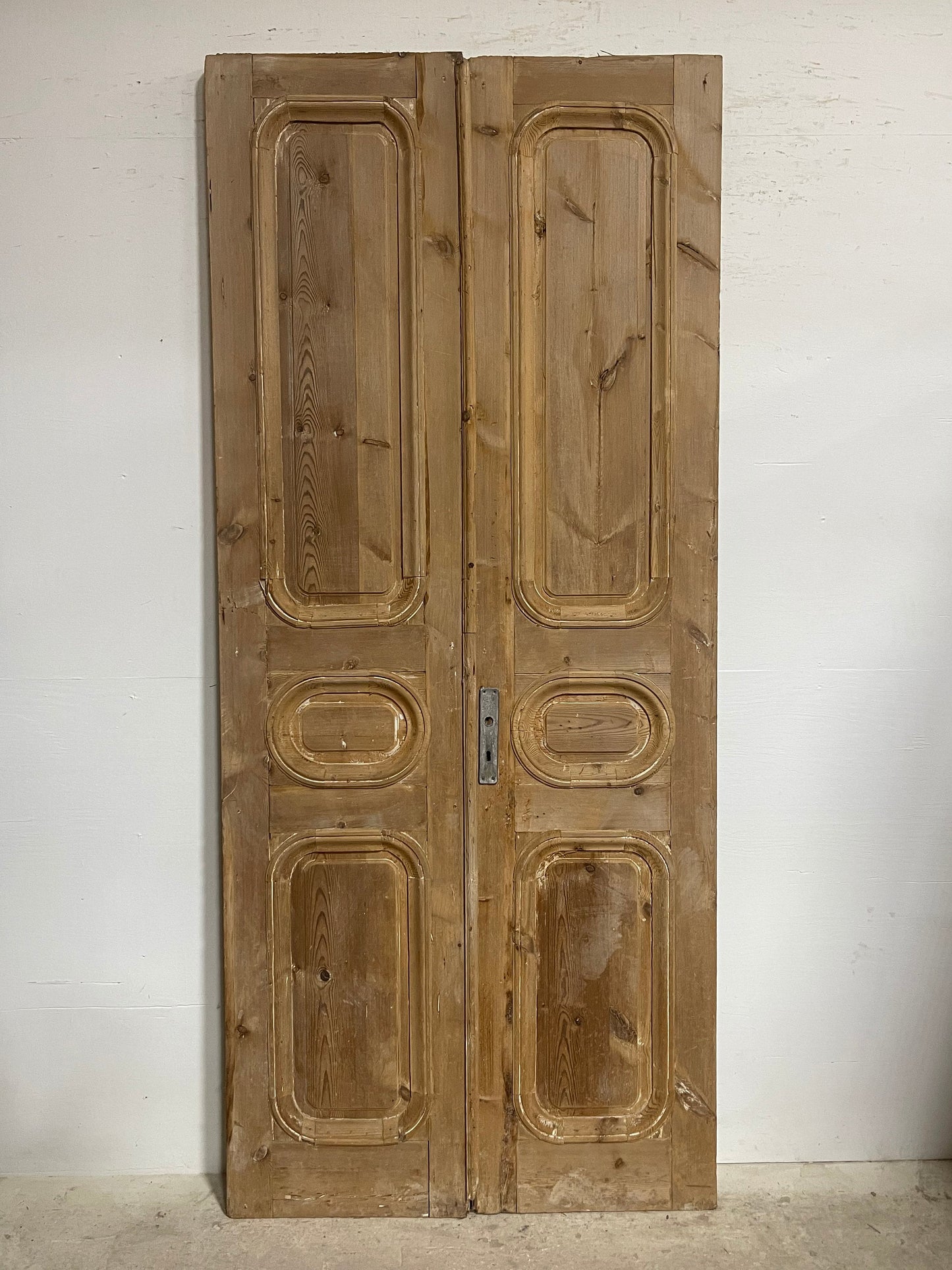 Antique French panel doors (102x44.5