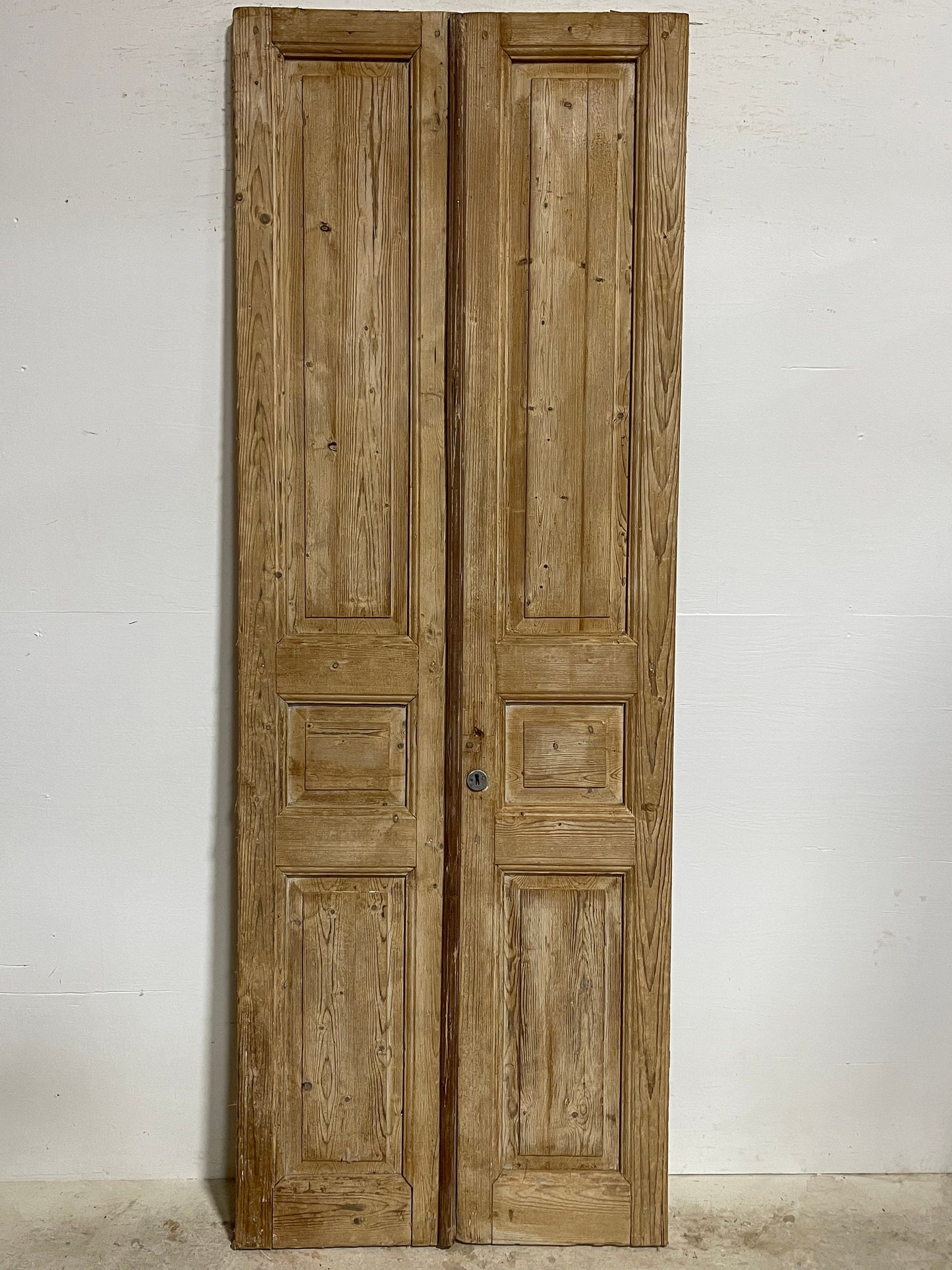 Antique French panel doors (91.5x32.75) I080s