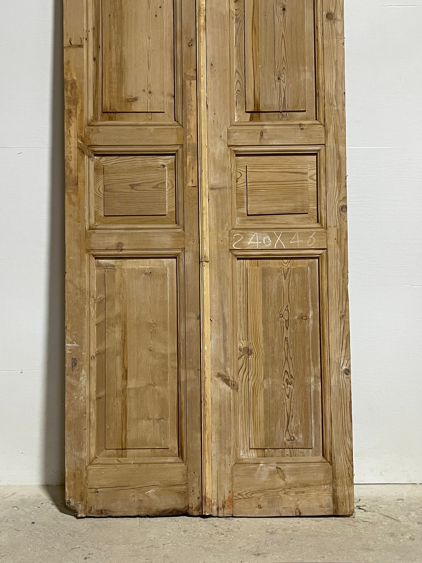 Antique French panel doors (94x36.5) I094s