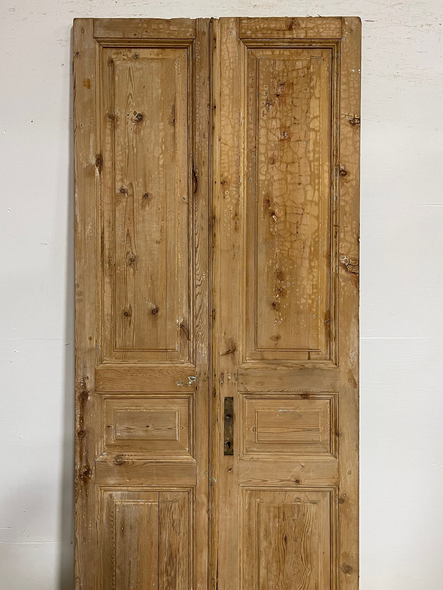 Antique French panel doors (92x38) I109s