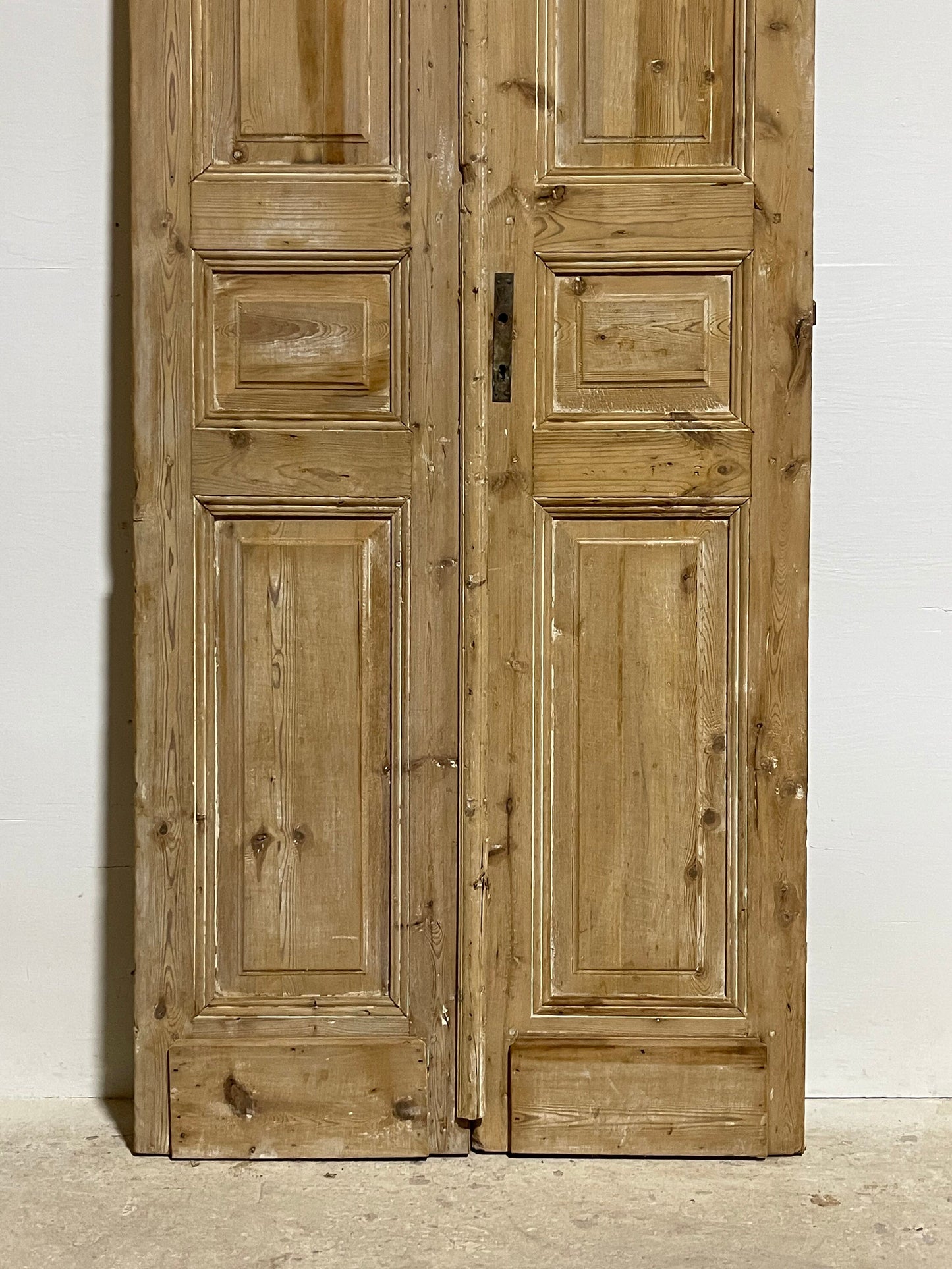 Antique French panel doors (97x36) I045s