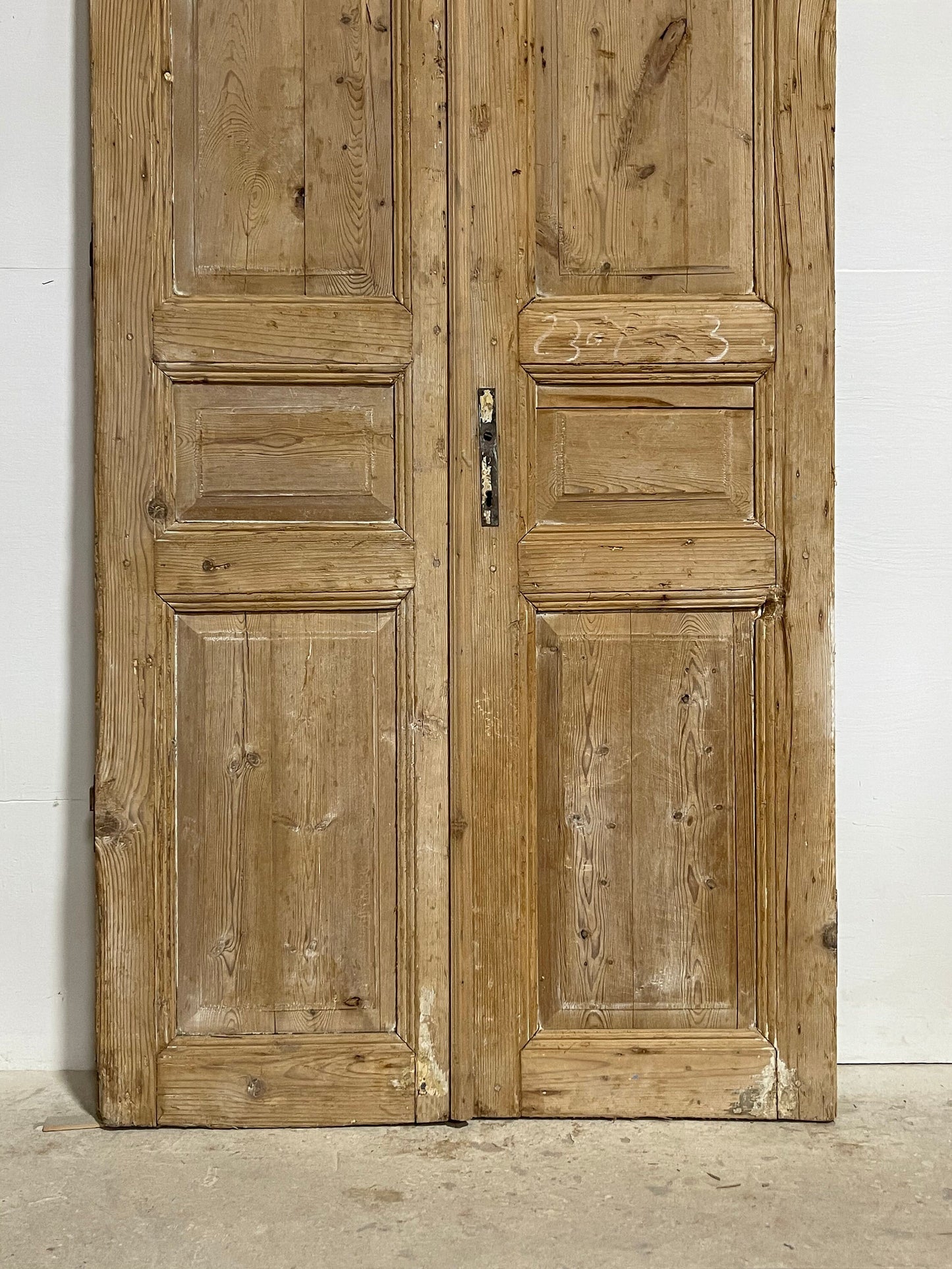 Antique French panel doors (91x41) I107s