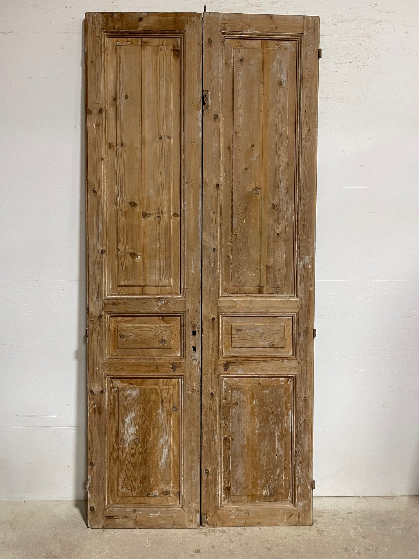Antique French panel doors (99x44.5) I105s